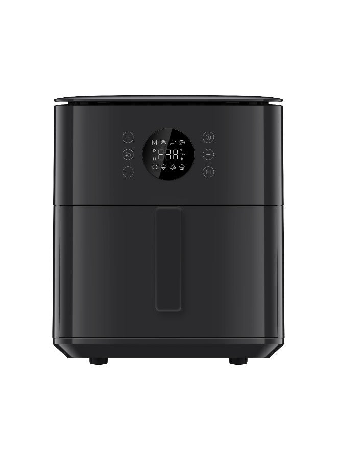 Xiaomi Air Fryer 6.5L, 1700W Large Capacity Air Fryer, 360° Hot Air Circulation, Low-Oil Healthy Cooking, 7 Preset Programs, Easy Clean 6.5 L 1700 W MAF-W6051 Black