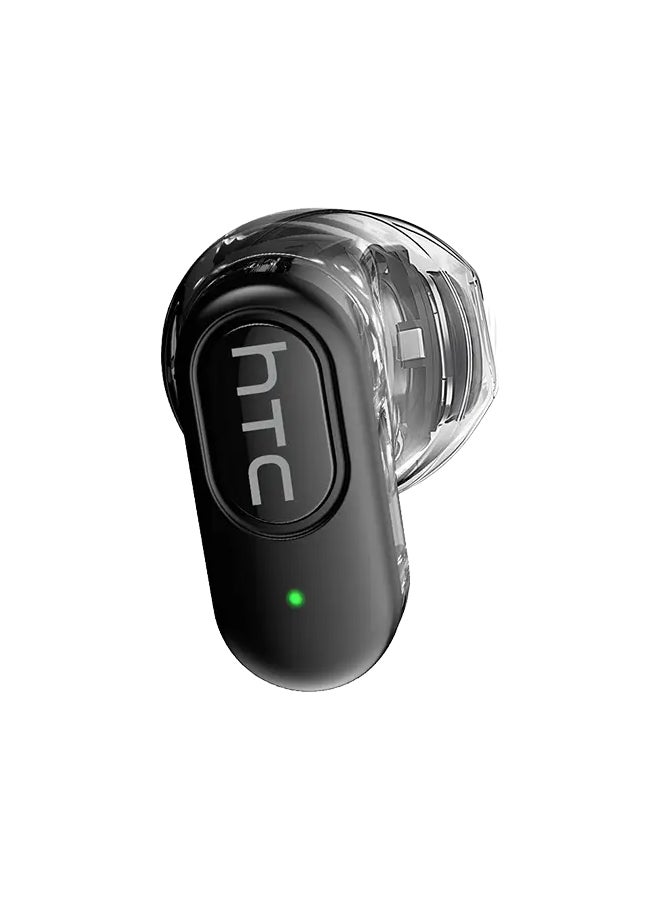 إتش تي سي NE51 In-Ear TWS Wireless Earbuds, Bluetooth 6.0, AI Translator Earphones, Adaptive EQ, HD Bass Sound, Smart Touch Control, 4-Hour Music Playback, Ultralight Sport Headphones with HD Mic, Black black - Image 3