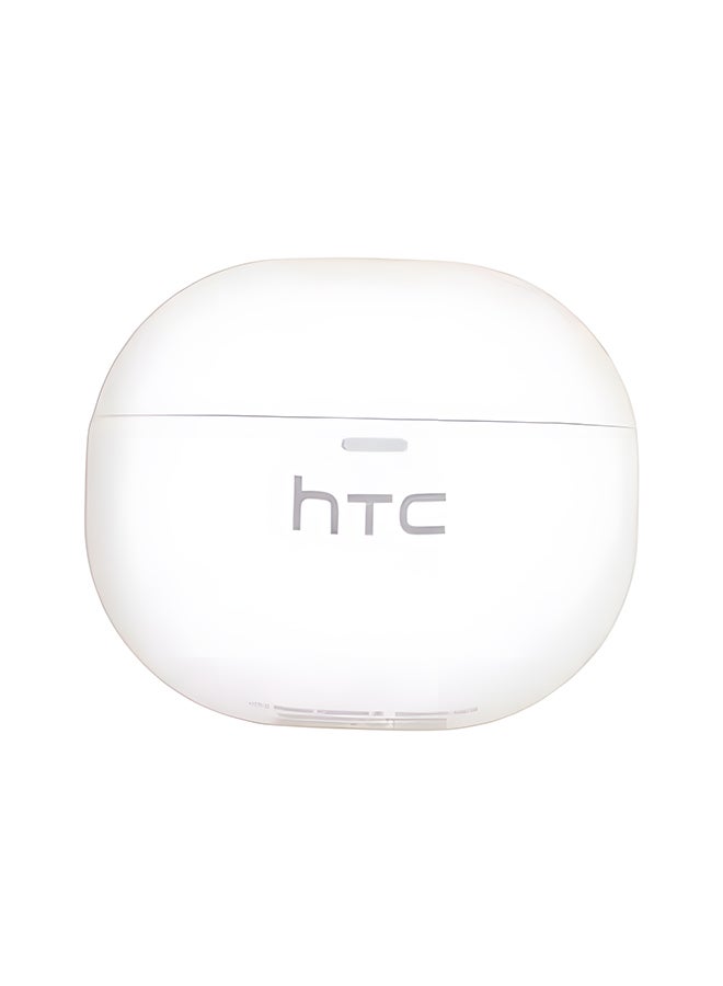 إتش تي سي NE16 In-Ear TWS Wireless Earbuds, Bluetooth 6.0, HiFi Stereo Sound, ENC Noise Reduction, IP54 Water & Dust Resistance, 50-Hour Battery Life, 4.5 Hours of Music Playback, Touch Controls, HD Calls, White white - Image 5