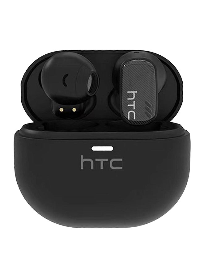 إتش تي سي NE16 In-Ear TWS Wireless Earbuds, Bluetooth 6.0, HiFi Stereo Sound, ENC Noise Reduction, IP54 Water & Dust Resistance, 50-Hour Battery Life, 4.5 Hours of Music Playback, Touch Controls, HD Calls, Black black - Image 2