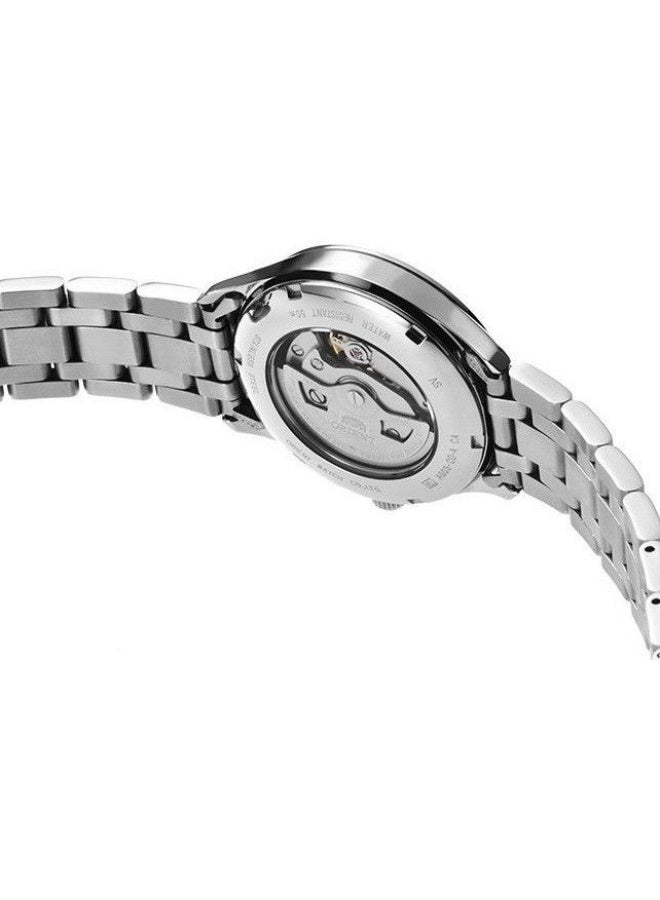 أورينت ساعة ميكانيكية عصرية للرجال TAG03001W0، 39 مم بقرص فضي مفتوح القلب، سوار من الفولاذ المقاوم للصدأ، 50 متر مقاومة للماء - Image 3