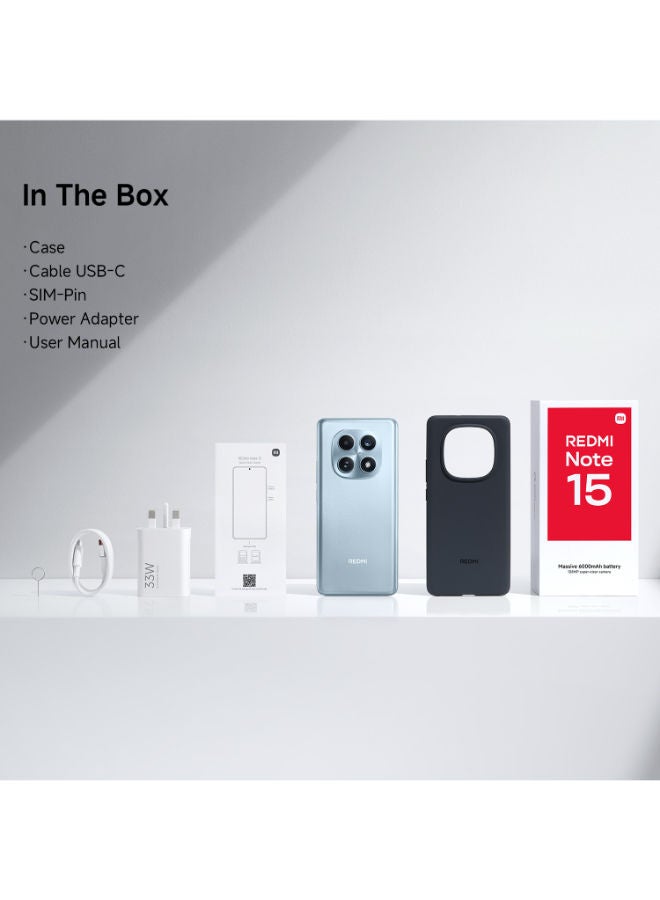 شاومي Redmi Note 15 Dual SIM Purple 8GB RAM 256GB 4G - Middle East Version - Image 5