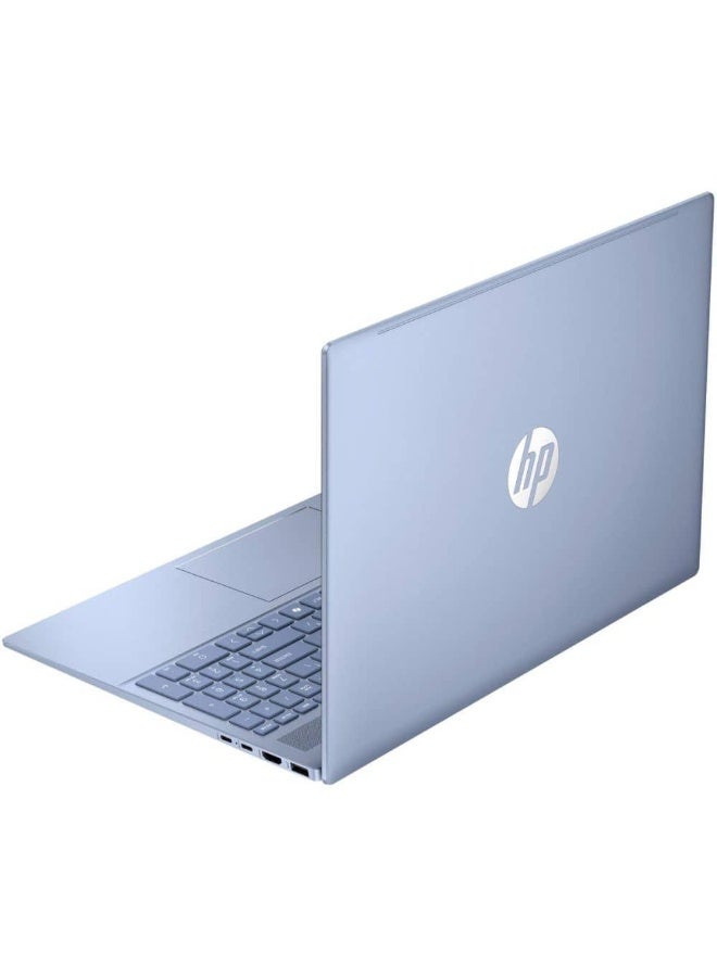 HP OMNIBOOK 5 Next Gen AI 16-AF1004NE / Intel Core Ultra 7 Processor / 24GB RAM / 1TB SSD / DDR5 / 16 Inches 2K Display / Intel Shared Graphics / Windows 11 Home English/Arabic Sky Blue - Image 4