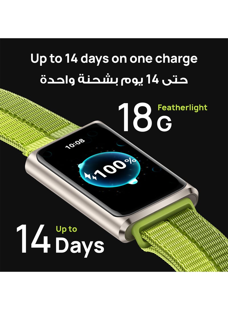 HUAWEI Band 11 PRO Smart Watch, AMOLED Display, Sleep & Stress monitoring Smart Watch, Upto 14 Days Battery, 50m Water Resistance, Precision Fitness & Health Tracker, Android&iOS compatible, Black - Image 2