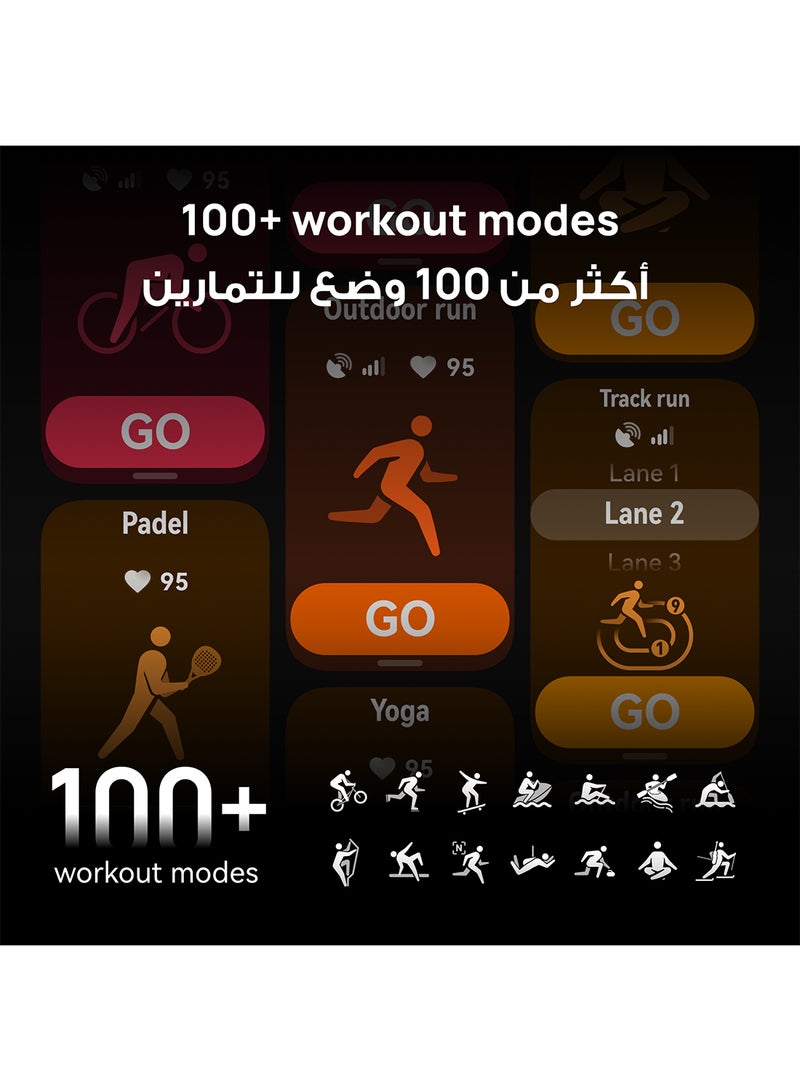 HUAWEI Band 11 PRO Smart Watch, AMOLED Display, Sleep & Stress monitoring Smart Watch, Upto 14 Days Battery, 50m Water Resistance, Precision Fitness & Health Tracker, Android&iOS compatible, Green - Image 4