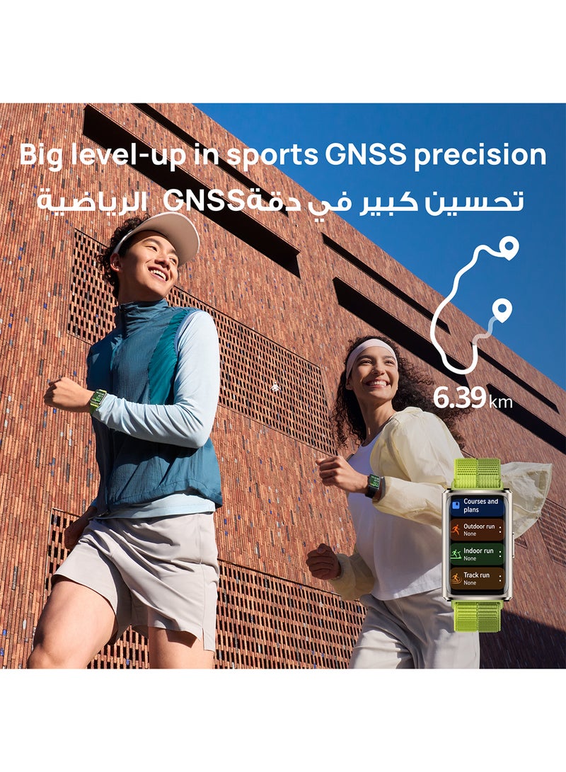 HUAWEI Band 11 PRO Smart Watch, AMOLED Display, Sleep & Stress monitoring Smart Watch, Upto 14 Days Battery, 50m Water Resistance, Precision Fitness & Health Tracker, Android&iOS compatible, Green - Image 5