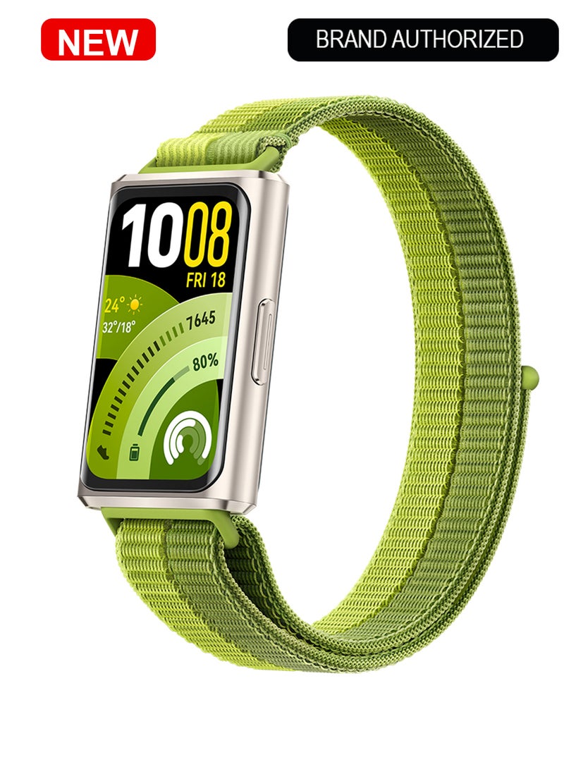 HUAWEI Band 11 PRO Smart Watch, AMOLED Display, Sleep & Stress monitoring Smart Watch, Upto 14 Days Battery, 50m Water Resistance, Precision Fitness & Health Tracker, Android&iOS compatible, Green - Image 1