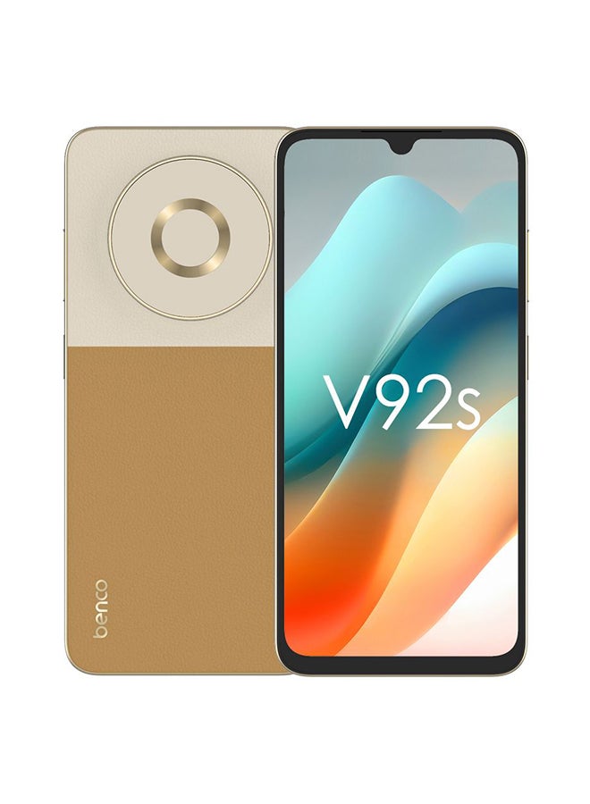 بينكو V92s 4G بدون كاميرا بدون GPS ذهب الصحراء 8+8 جيجابايت RAM 256 جيجابايت 4G بدون كاميرا بدون GPS - النسخة الشرق أوسطية - Image 1