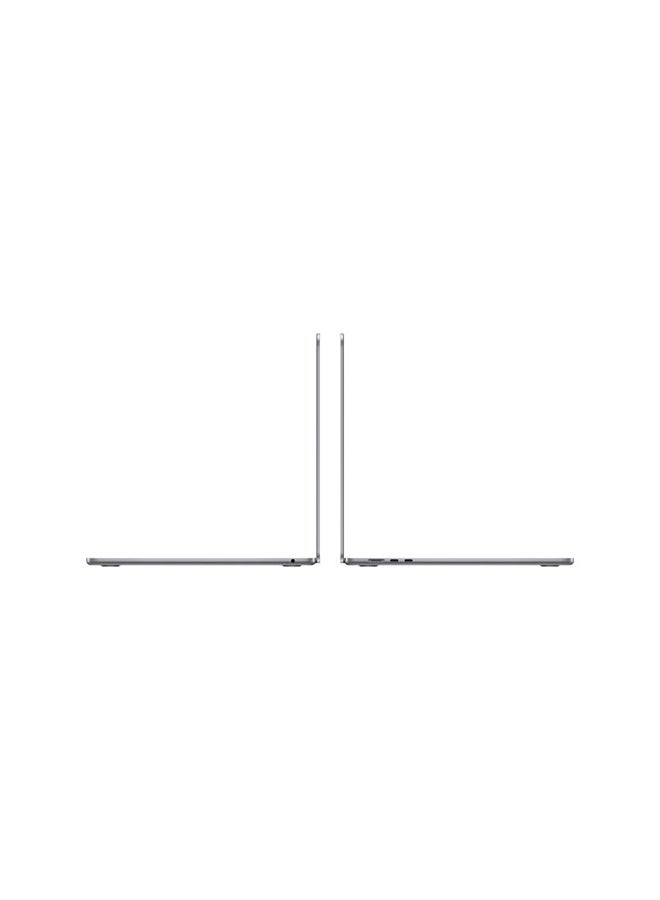 ابل  Renewed - MacBook Air MQKX3 | 15 Inch Display | Apple M2 Chip | 8-Core CPU and 10-Core GPU | 8GB RAM | 512GB SSD | macOS | English And Arabic Keyboard | Midnight - Image 3