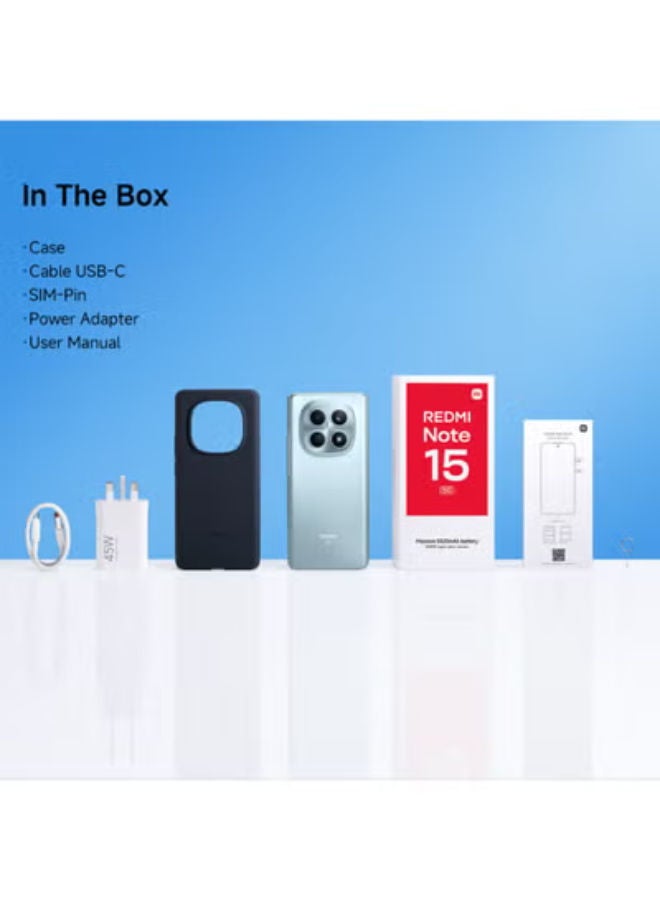 شاومي Redmi Note 15 Dual SIM Purple 12GB RAM 512GB 5G With Free Buds 6 Play (Color of gift may vary) - Image 5