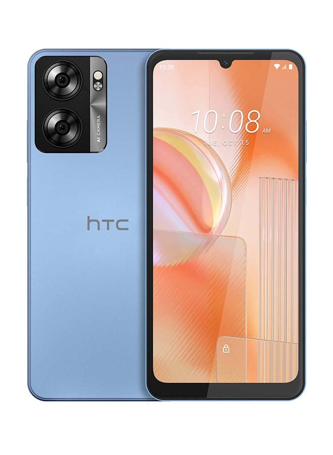 إتش تي سي وايلد فاير E5 ثنائي الشريحة 4G حتى 8GB* (4+4) RAM 128GB أزرق + نكست بوت E18 TWS - نسخة الشرق الأوسط - Image 2