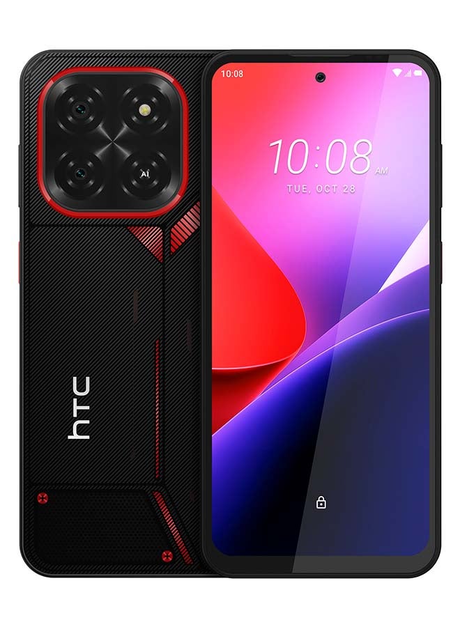 إتش تي سي Wildfire E7 Elite Dual SIM 5G upto 12GB* (6+6) RAM 128GB NFC Black + Nextbot E18 TWS - Middle East Version - Image 2