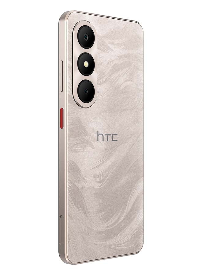 إتش تي سي Wildfire E7 Life Dual SIM 4G upto 12GB* (6+6) RAM 256GB 50MP Camera Champagne Gold + Nextbot E18 TWS - Middle East Version - Image 5