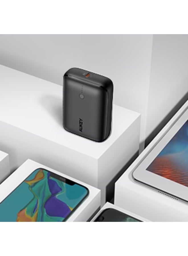 أوكي AUKEY PB-N83S 20W 10000mAh Mini Power Bank black - Image 4