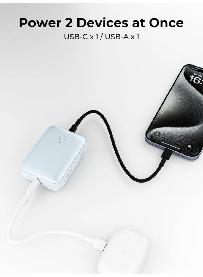 أوكي AUKEY Spark Mini 10000 Compact Fast Charging Slim Power Bank PB-Y55 grey - Image 5