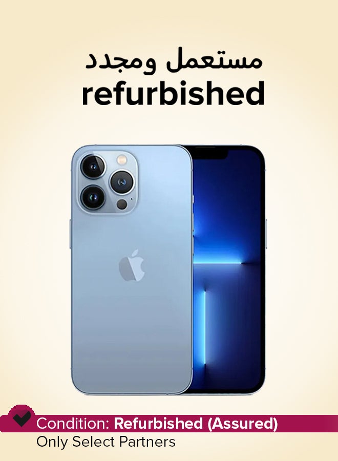 Apple Refurbished - iPhone 13 Pro 256GB Sierra Blue 5G With Facetime - Physical Dual SIM Version - Image 1