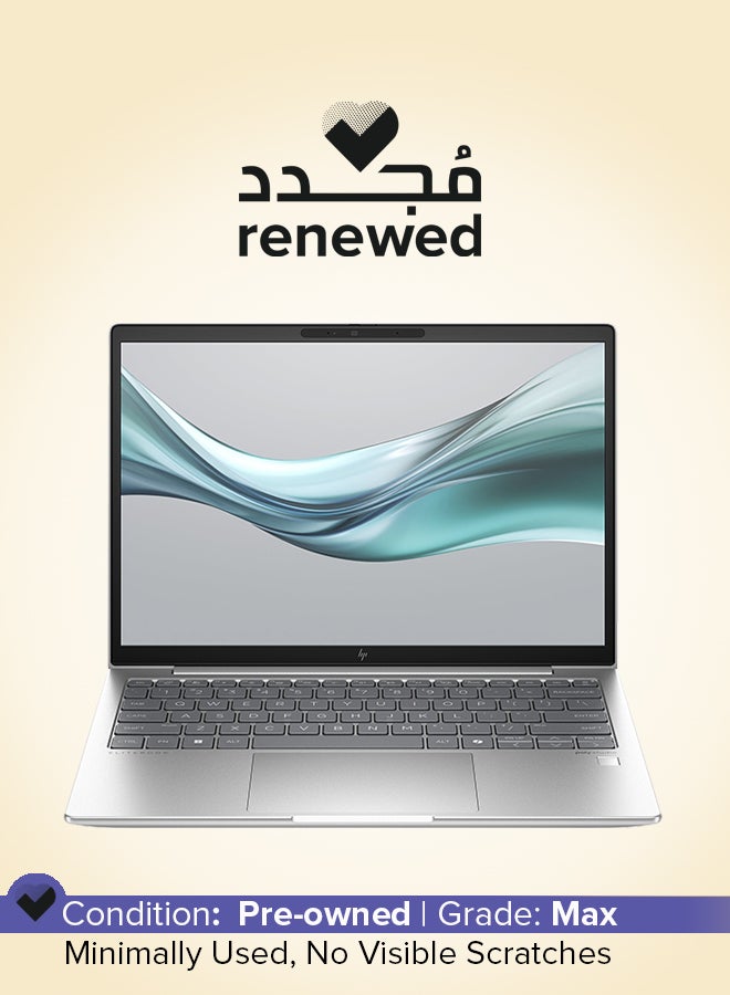 HP Renewed - EliteBook 630 G11 Laptop, 13.3-Inch Touch Display, Intel Core Ultra 7, 32GB RAM, 256GB SSD, Windows 11 Pro English silver - Image 1