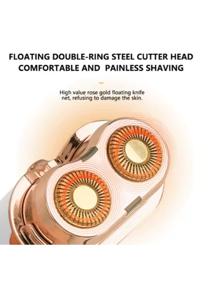 Kemei 2-In-1 Facial Shaver - Image 3