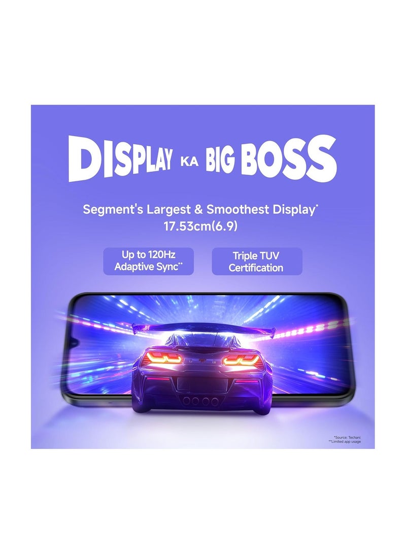 Xiaomi Redmi 15C 5G (Dusk Purple, 4GB RAM, 128GB Storage) | MediaTek Dimensity 6300 5G Processor | 6000mAh Battery with 35W Fast Charging | 50MP AI Dual Camera | 120Hz Display | With Adapter | Indian Version - Image 4