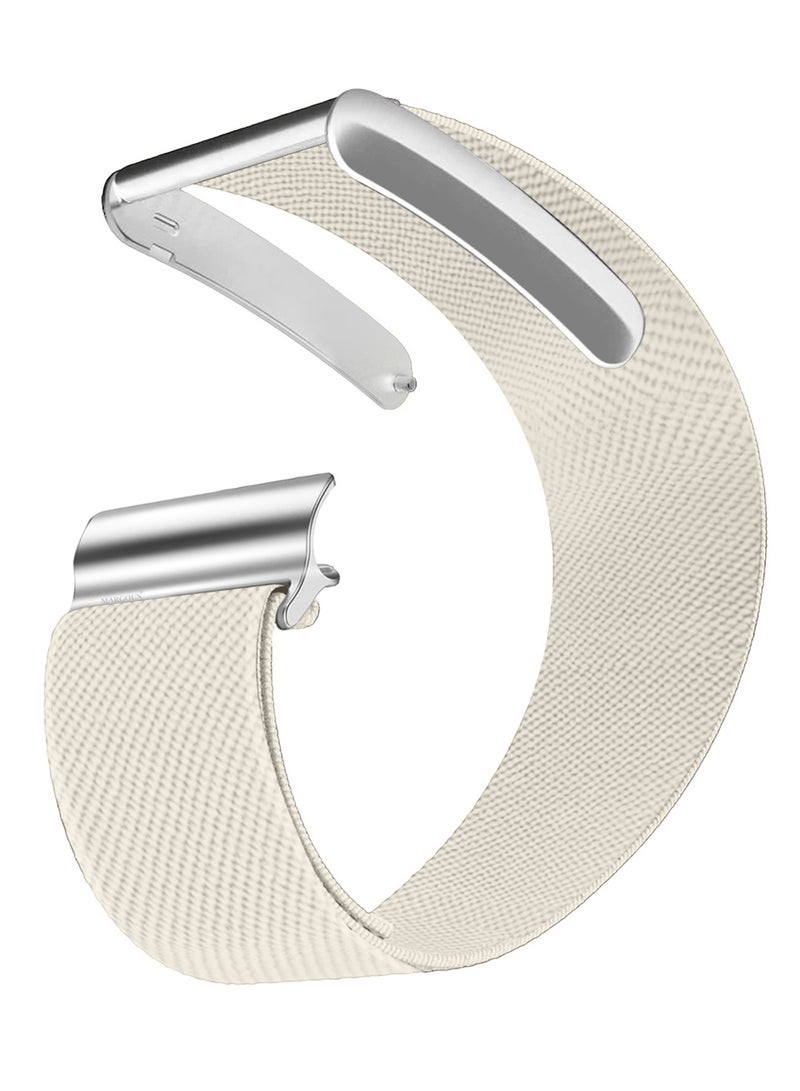 MARGOUN Replacement Nylon Band for Whoop 5.0 with Silver Clip, Adjustable Fitness Sport Wrist Strap for Men & Women- Starlight - Image 3