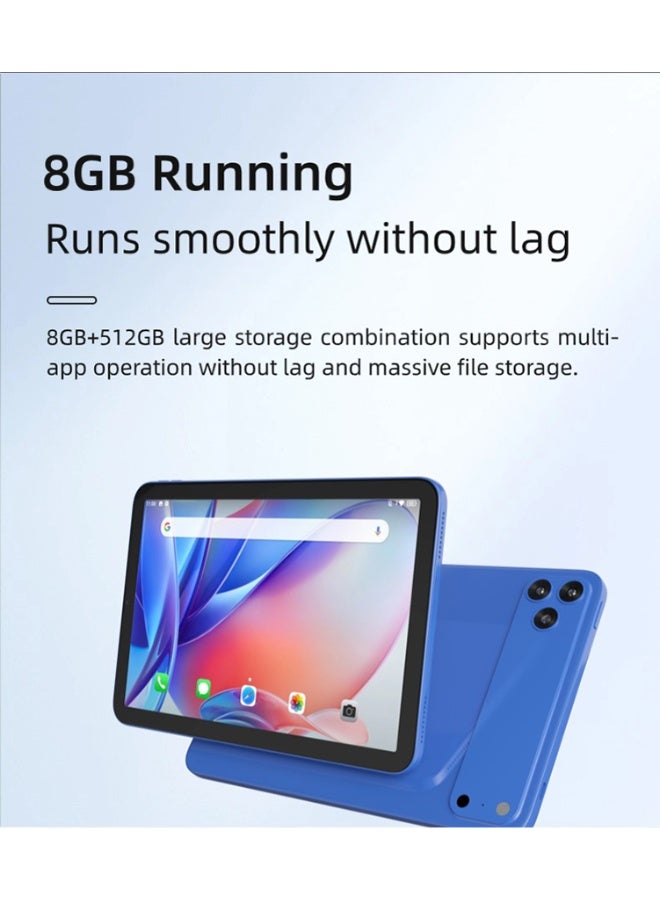 أوتيتو تاب 20 جهاز لوحي 10.1 بوصة 4G للمكالمات، 8GB RAM، 512GB ROM، معالج ثماني النواة، بطارية 8000mAh، كاميرا خلفية 13MP، كاميرا أمامية 8MP، مكبرات صوت مزدوجة، واي فاي 4G و 5G - برتقالي - Image 5