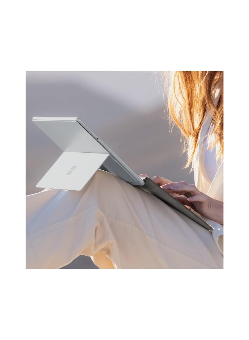 مايكروسوفت Surface Pro Keyboard with Slim Pen Storage | Compatible with Surface Pro (11th Edition), Surface Pro 9, or Surface Pro 8 | Platinum - Image 4