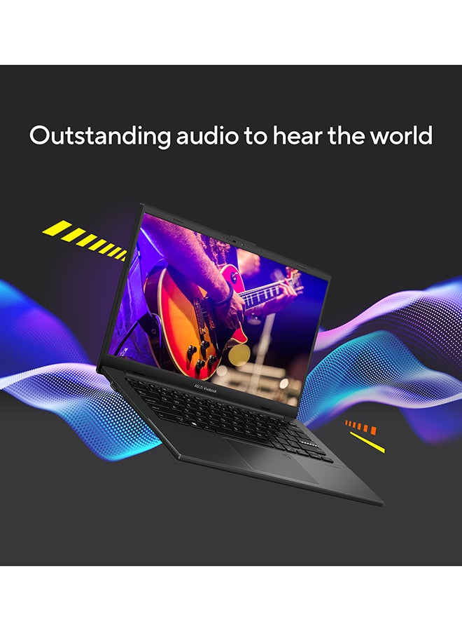 أسوس لابتوب فيفو بوك جو 14 بشاشة 14 بوصة، مع معالج AMD Ryzen 3 7320U/ذاكرة RAM سعة 8 جيجابايت/قرص SSD سعة 512 جيجابايت/رسومات AMD Radeon™/ويندوز 11 هوم - Image 4