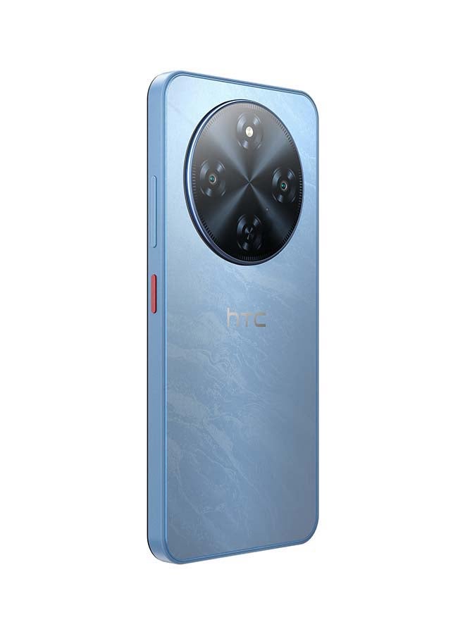 HTC Wildfire E5 Elite Dual SIM 4G upto 18GB* (6+12) RAM 256GB NFC 50MP Camera Light Blue + Nextbot E18 TWS- Middle East Version - Image 5