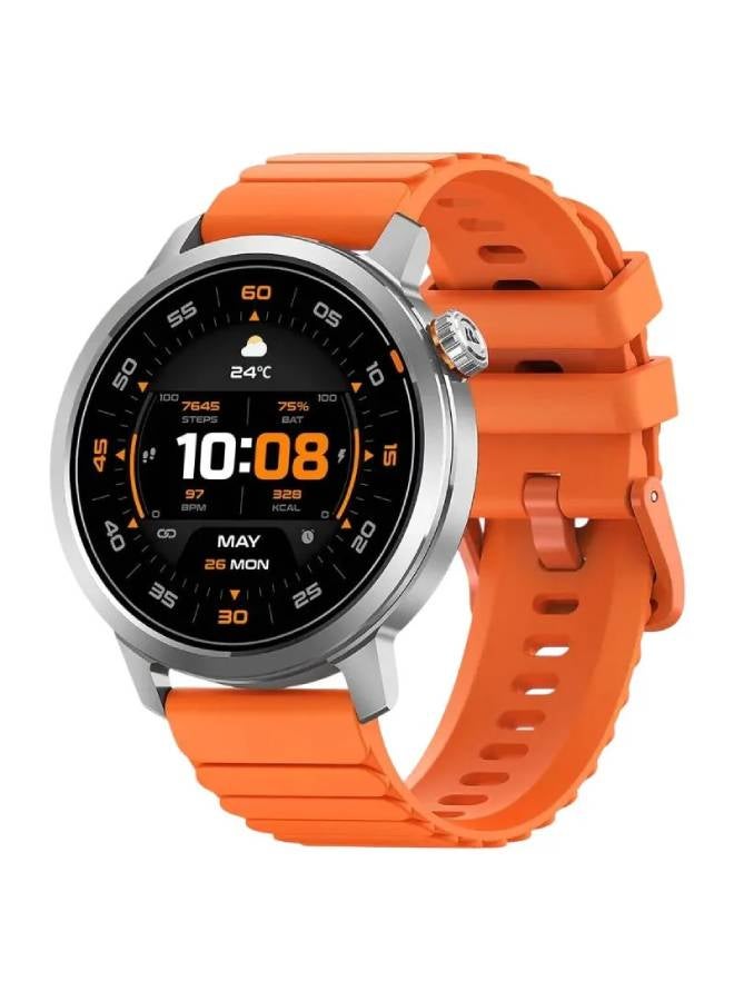 KOSPET 350 mAh ORB Smartwatch with 1.43″ AMOLED Display, Bluetooth 5.3 Calling & Notifications, 24/7 Health Tracking, 170+ Training Modes, IP68 Water Resistance, Apexmove Sync - Icy Silver - Image 2
