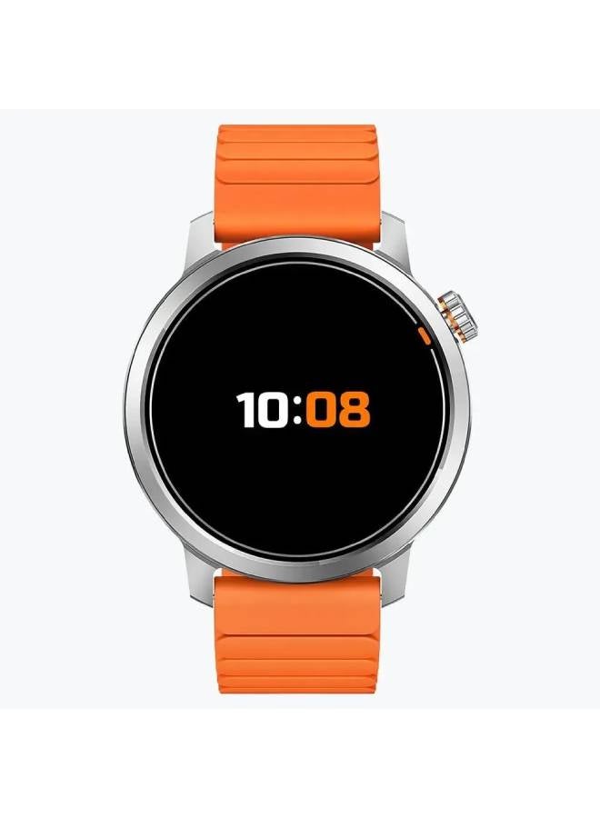 KOSPET 350 mAh ORB Smartwatch with 1.43″ AMOLED Display, Bluetooth 5.3 Calling & Notifications, 24/7 Health Tracking, 170+ Training Modes, IP68 Water Resistance, Apexmove Sync - Icy Silver - Image 3