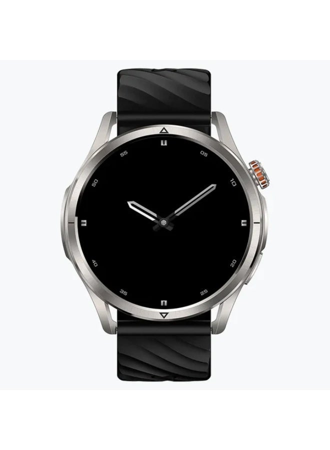 KOSPET 450 mAh KOSPET Magic R10 Rugged Smartwatch with 450 mAh battery, 1.43″ AMOLED Display, Dual-Band GPS, Bluetooth 5.3 Calling, 5ATM & IP69K Waterproof, 180+ Sports Modes, 24/7 Health Tracking, Long Battery Life - silver - Image 3