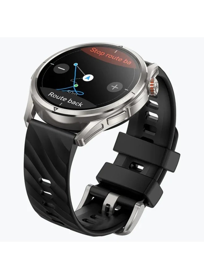 KOSPET 450 mAh KOSPET Magic R10 Rugged Smartwatch with 450 mAh battery, 1.43″ AMOLED Display, Dual-Band GPS, Bluetooth 5.3 Calling, 5ATM & IP69K Waterproof, 180+ Sports Modes, 24/7 Health Tracking, Long Battery Life - silver - Image 5