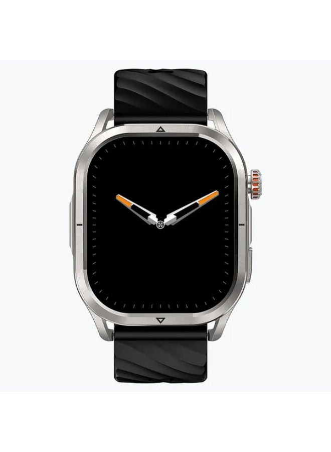 KOSPET 450 mAh 450 mAh KOSPET Magic P10 Smartwatch with 1.96″ AMOLED Display, Dual-Band GPS, 5ATM + IP69K Waterproof, Bluetooth 5.3 Calling & Notifications, 180+ Sports Modes, 24/7 Health Monitoring - silver - Image 3