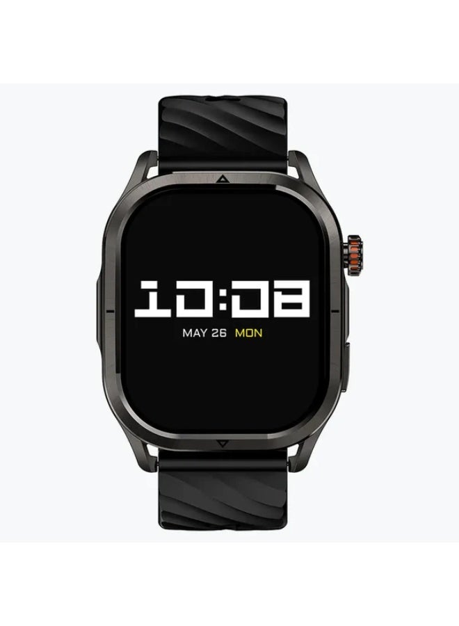 KOSPET 450 mAh 450 mAh KOSPET Magic P10 Smartwatch with 1.96″ AMOLED Display, Dual-Band GPS, 5ATM + IP69K Waterproof, Bluetooth 5.3 Calling & Notifications, 180+ Sports Modes, 24/7 Health Monitoring - black - Image 3