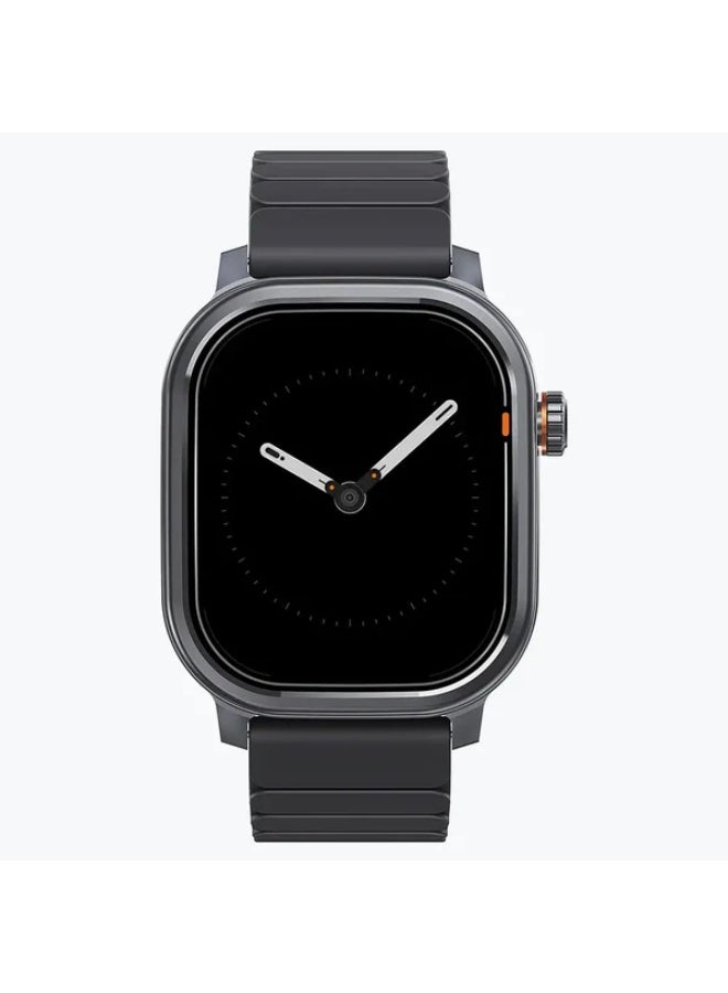 KOSPET 350 mAh Pulse Everyday Smartwatch with Large 1.96″ AMOLED Display, 24/7 Health & Mood Monitoring, 9 ApexMotion Sports Modes + 170+ Workout Modes, Bluetooth 5.3, IP68 Water Resistance, Long Battery Life - Graphite Grey - Image 2