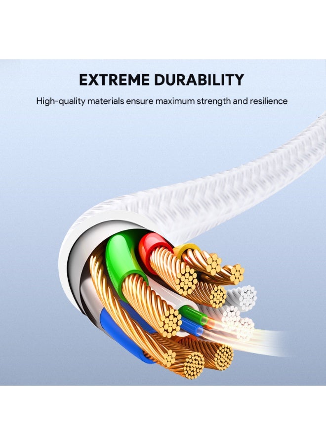 AUKEY Circlet AC USB-A to USB-C Cable, 1 Meter, White - CB-NAC1-WH white - Image 4