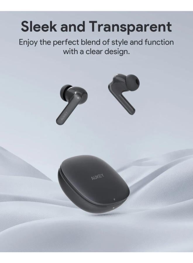أوكي AUKEY EP-B2 Beyond ANC Elite Wireless Earbuds grey - Image 2