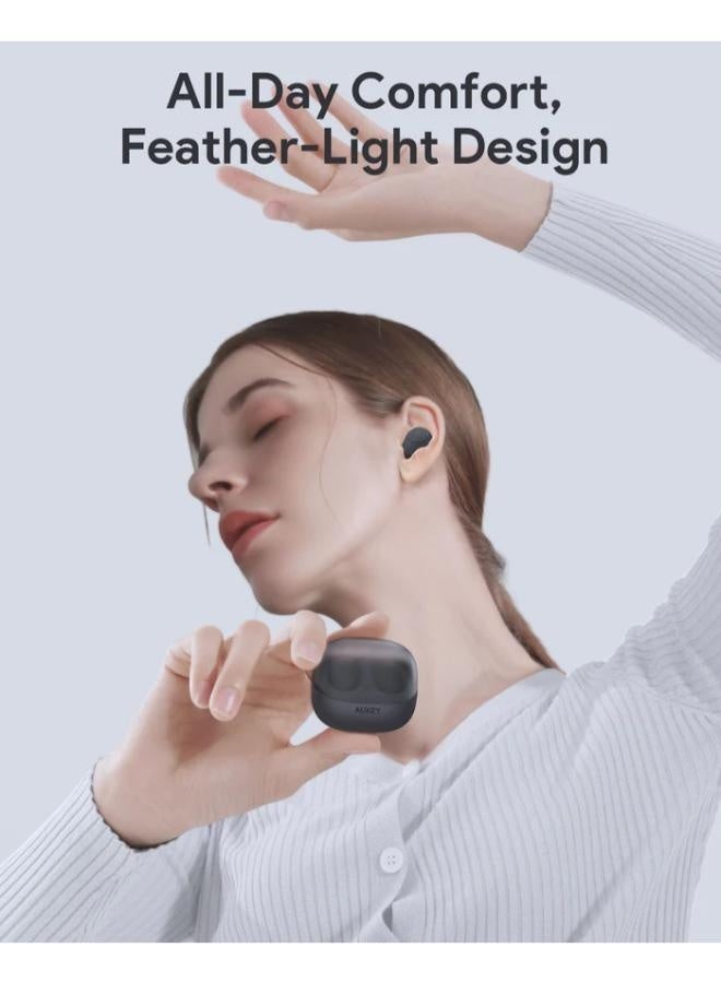 أوكي AUKEY EP-M3A Move Vibe Wireless Earbuds white - Image 4