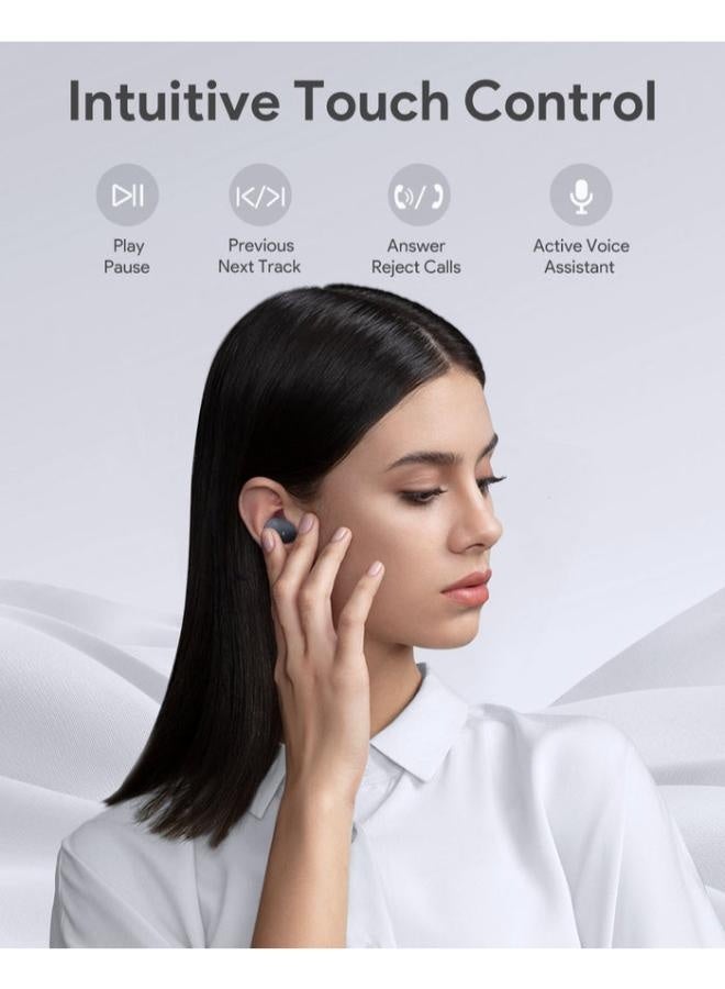 أوكي AUKEY EP-M3A Move Vibe Wireless Earbuds white - Image 3