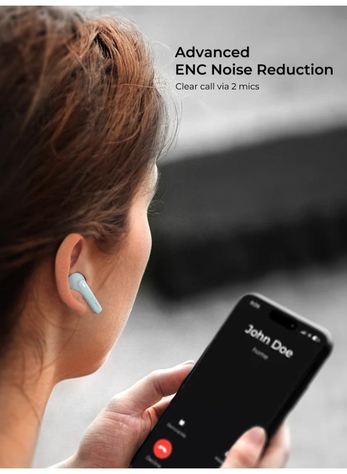 أوكي AUKEY EP-M4 Move Flex True Wireless Earbuds grey - Image 5