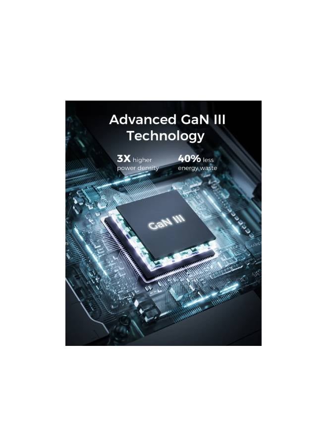 AUKEY Comet Mix 3 100W PD Wall Charger with GaN Technology PA-C5 grey - Image 5