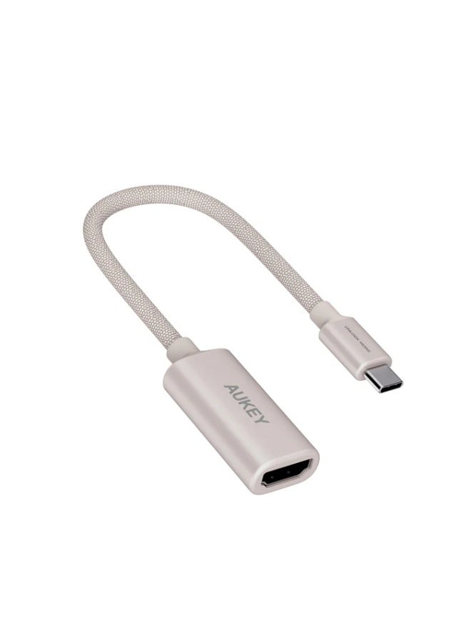 AUKEY UH-H01 TravelDok 4K USB-C to HDMI Adapter grey
