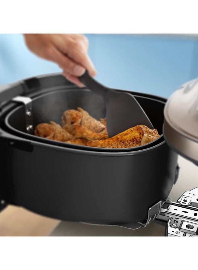 Philips Airfryer 5000 Series 7.2L with Steam and Rail, Black/Gold - NA547/07 7.2 L 2000 W NA547/07 Black, Gold - Image 5