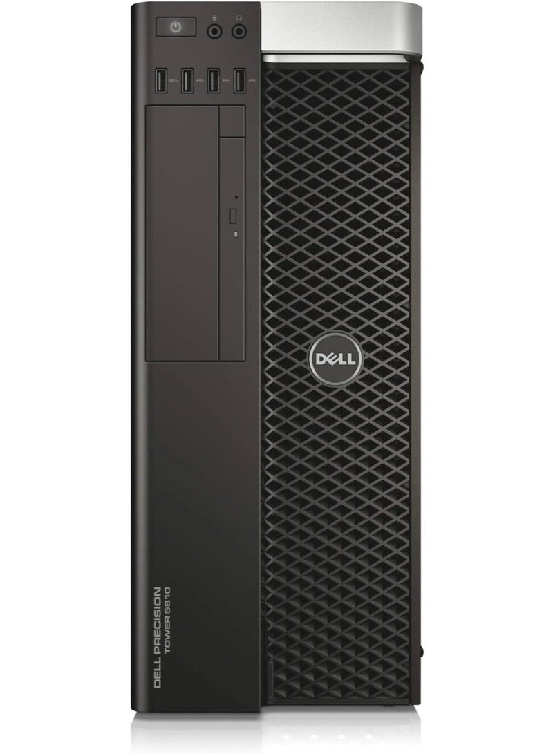 ديل Renewed - Dell Precision T5810 Tower , Intel Xeon E5-1660 v4 , Ram 16GB DDR4 , 128GB SSD + 400GB HDD , Nvidia Quadro P620 2GB , P.S 825W Black - Image 2