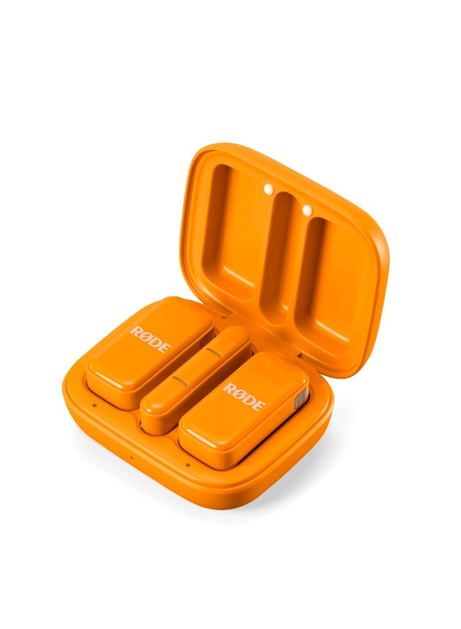 Rode Wireless Micro Ultra-Compact Wireless Microphone orange WIMICROCORANGE orange - Image 2