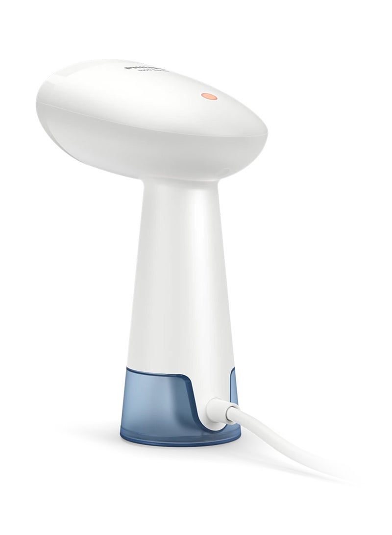 Philips HandHeld Steamer 1000 Series - 900W, Ready in 35 sec, 85 ml Water Tank, Compact, White & Blue - STH1000/16 0.09 L 900 W STH1000/16 White, Blue - Image 4