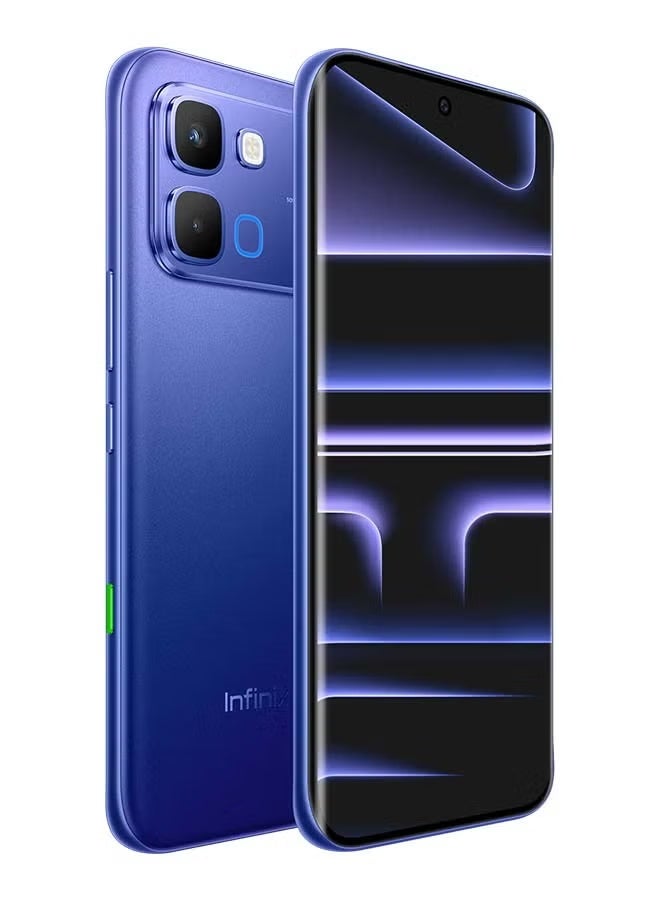 إنفينيكس نوت إيدج ثنائي الشريحة ستيلار بلو 8 جيجابايت 256 جيجابايت 5G - النسخة الشرق أوسطية مع ساعة XWatch H4 سوداء - Image 3