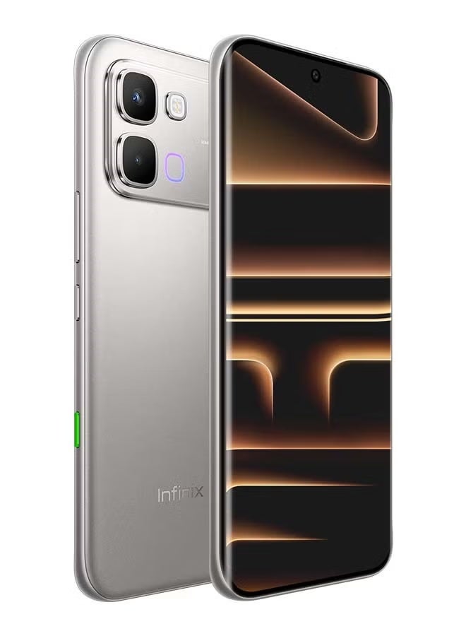 Infinix Note Edge Dual SIM Lunar Titanium 8GB 256GB 5G - Middle East Version With XWatch H4 Grey - Image 3