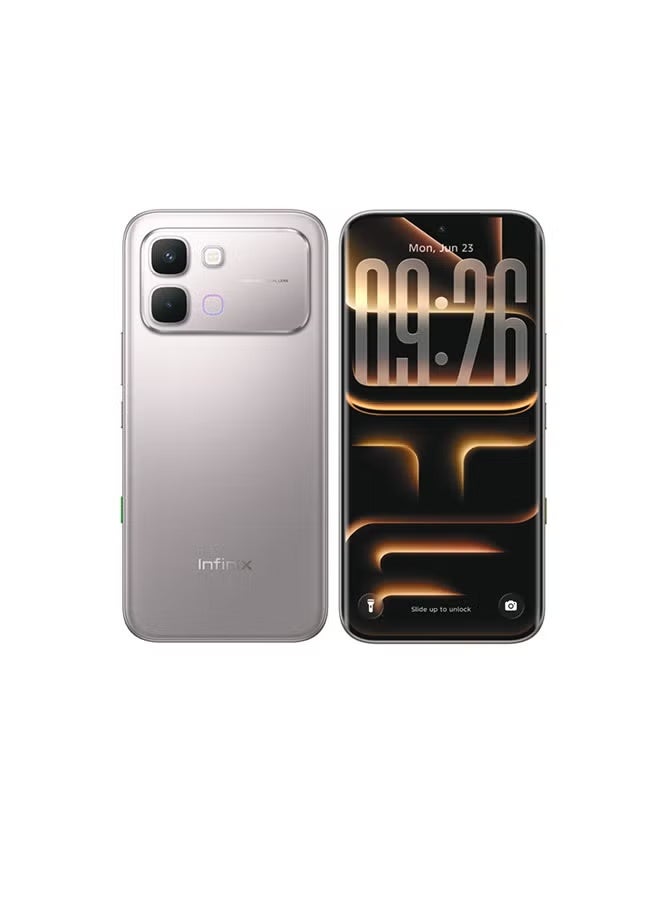 Infinix Note Edge Dual SIM Lunar Titanium 8GB 256GB 5G - Middle East Version With XWatch H4 Grey - Image 2