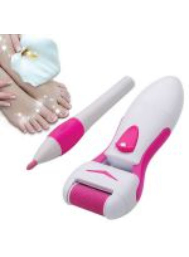 كيمي Device For Removing Calluses And For Foot And Hand Care White* Pink - Image 3